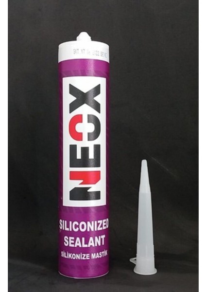 Neox Silikonize Mastik Beyaz 450GR