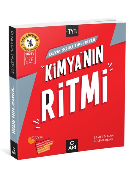 Arı Yayıncılık TYT Kimyanın Ritmi Yeni 2022