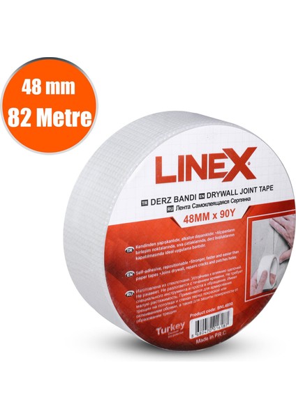 Linex Derz Bandı Alçıpan Bant 48 x 90