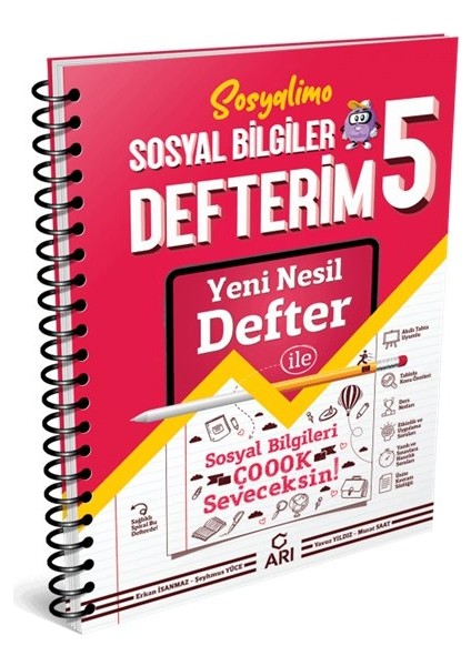 5.Sınıf Sosyal Bilgiler Sosyalimo Defterim