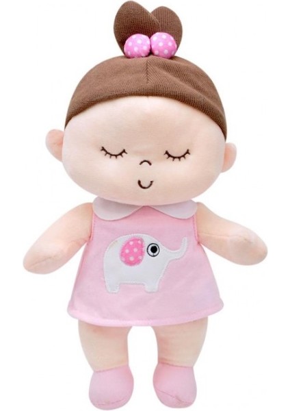 Toys Peluş Ela Bebek Oyuncak 30 cm Pembe