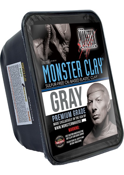 Monster Clay Elastik Modelleme Kili Medium Gri 2.27KG fiyatları