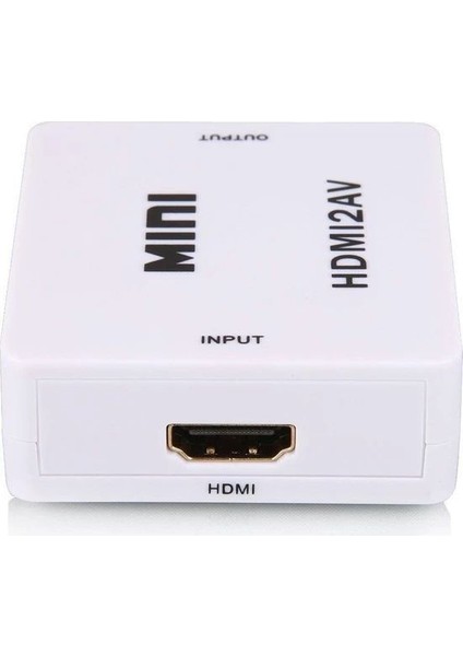 HDMI To Rca Dönüştürücü HDMI Tos Lale HDMI2AV Dijital HDMI Rca - Av 720P / 1080 fiyatları