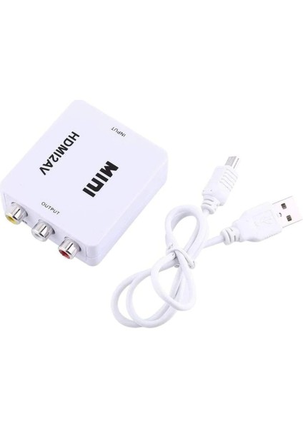 HDMI To Rca Dönüştürücü HDMI Tos Lale HDMI2AV Dijital HDMI Rca - Av 720P / 1080 fırsatları