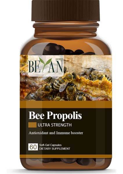 Propolis Içeren Takviye Edici 60 Yumuşak Kapsül