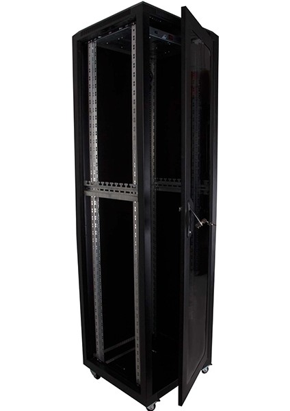 TRK 42U 800X1000 19'' INC TERMOSTATLI 4 FANLI RACK KABİN PRO MODEL