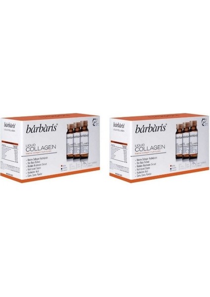 Liquid Collagen Takviye Edici Gıda 50 ml x 10'lu 2 Kutu
