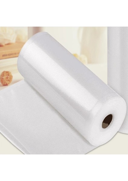 - 18 cm x 15 mt - Çift Tarafı Tırtıklı Vakum Rulosu
