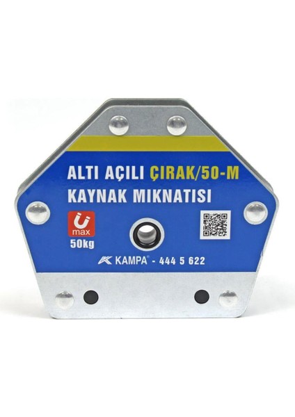 Çırak/50M Manyetik Kaynak Gönyesi 6 Açılı, 50 Kg Kaynak Tutucu Mıknatıs