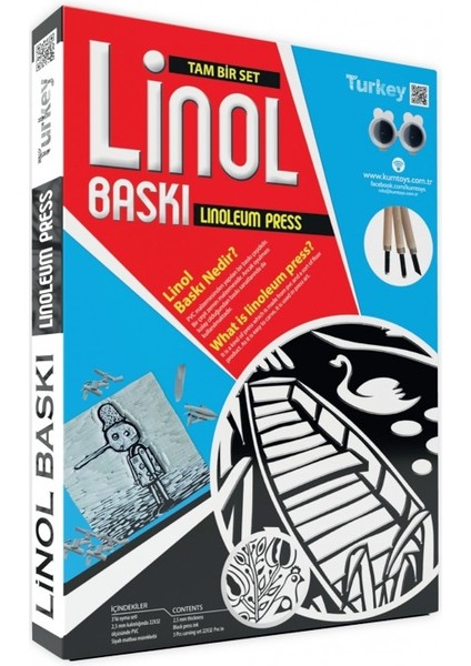 Linol Baskı Seti 21X30 cm N:LB01