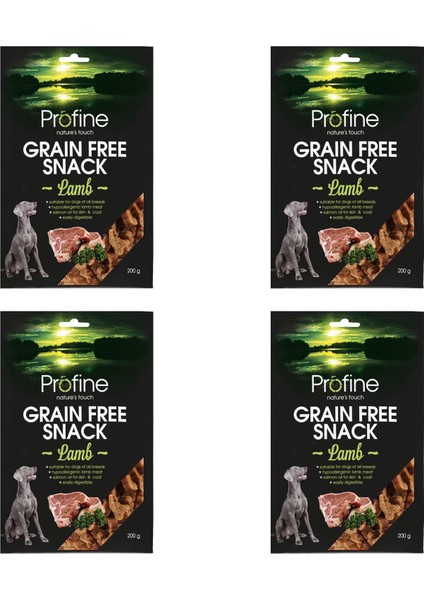 Kuzu Etli Tahılsız Profine 200 gr Köpek Ödülü 4'lü