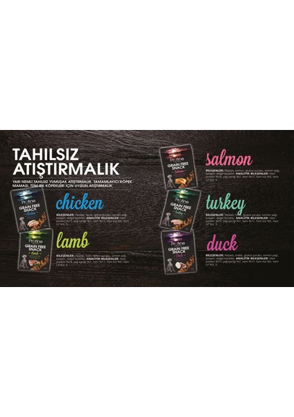 Hindi Etli Tahılsız Profine 200 gr Köpek Ödülü 12'li modelleri