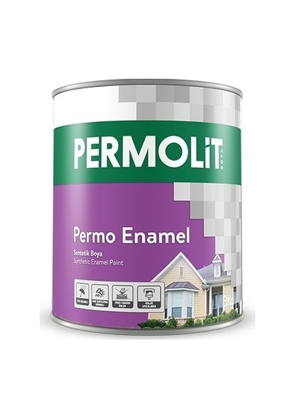 Enamel Sentetik Yağlı Boya - 0.75 Lt -Menekşe Rengi