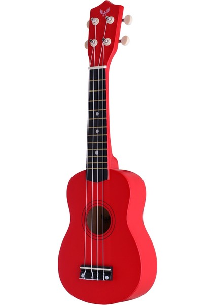 AUK21-RD Kırmızı Soprano Ukulele