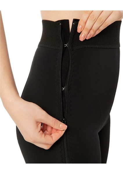 220 Fermuarlı Bel - Diz Üstü Liposuction Korse- Ten Xxl(5)