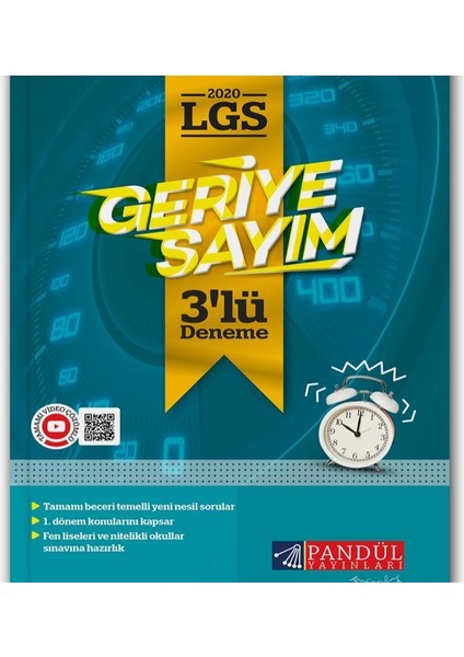 Pandül Geriye Sayım LGS 3'lü Deneme