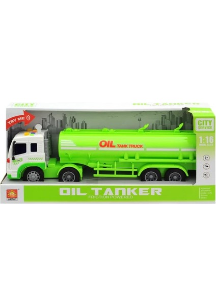 4i Oyuncak 1:16 Sesli Işıklı Tanker 40CM.