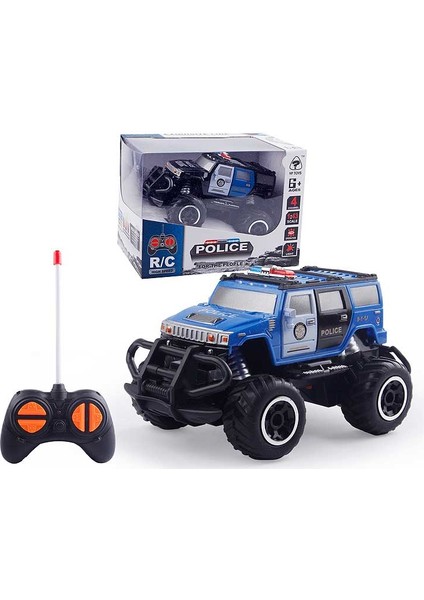 4i 1:43 Uzaktan Kumandalı Işıklı Mini Jeep 13CM.