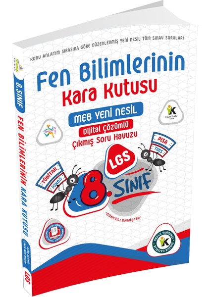 8. Sınıf LGS Fen Bilimlerinin Kara Kutusu Dijital Çözümlü Çıkmış Sor Bankası