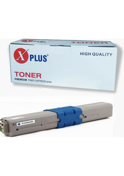 Okı C332DNW C332 / MC363 Mavi Ithal Muadil Toner 3.000 Syf Renkli