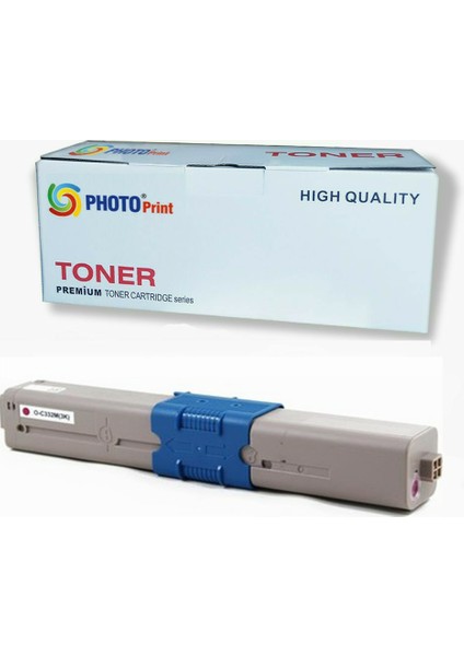 Okı MC363DNW C332 / MC363 Kırmızı Ithal Muadil Toner 3.000 Syf Renkli