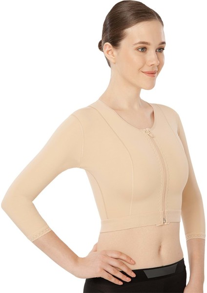 230 Fermuarlı Göğüs - Kol - Sırt Liposuction Korse Ten M(2)