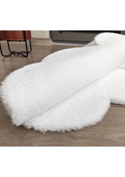 Yonca Peluş Halı Dekoratif Lazer Kesim Peluş Halı Oda Halısı fiyatları
