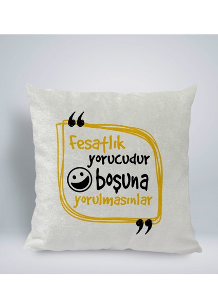 Gift Esprili Kare Araç Koltuk Yastığı-2
