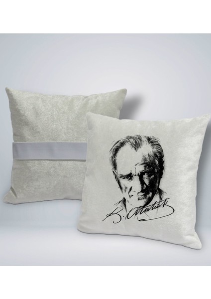 Gift Atatürk Temalı Kare Araç Koltuk Yastığı-18 fırsatları