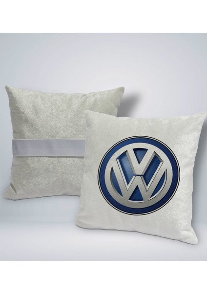 Gift Volkswagen Tasarımlı Kare Araç Koltuk Yastığı-1 fırsatları