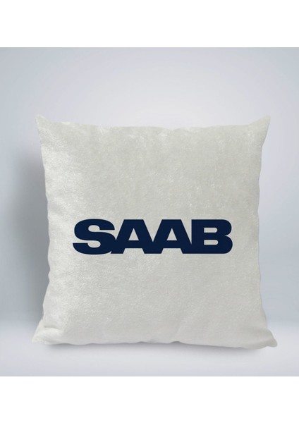 Gift Saab Tasarımlı Kare Araç Koltuk Yastığı-1
