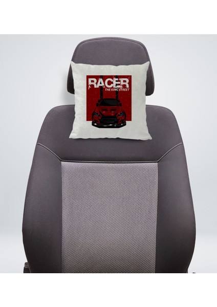 Gift Racer Tasarımlı Kare Araç Koltuk Yastığı-1 fiyatları