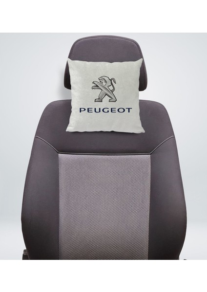 Gift Peugeot Tasarımlı Kare Araç Koltuk Yastığı-1 fiyatları