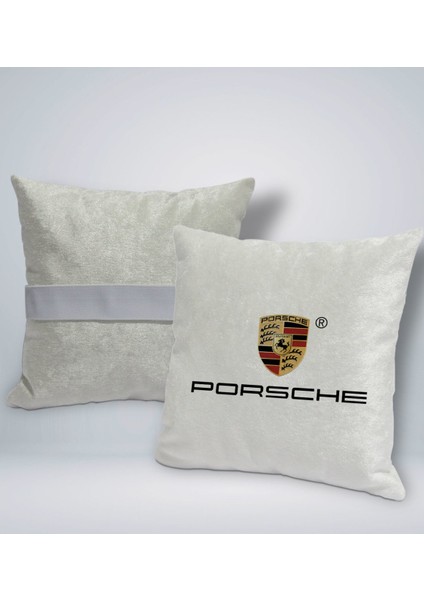 Gift Porsche Tasarımlı Kare Araç Koltuk Yastığı-1 fırsatları