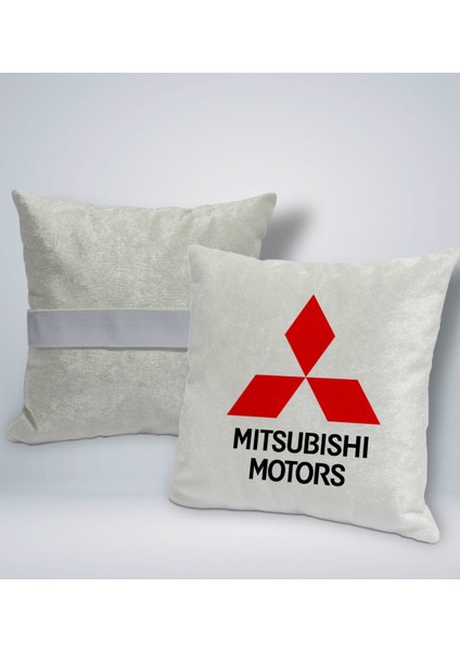Gift Mitsubishi Tasarımlı Kare Araç Koltuk Yastığı-1 fırsatları