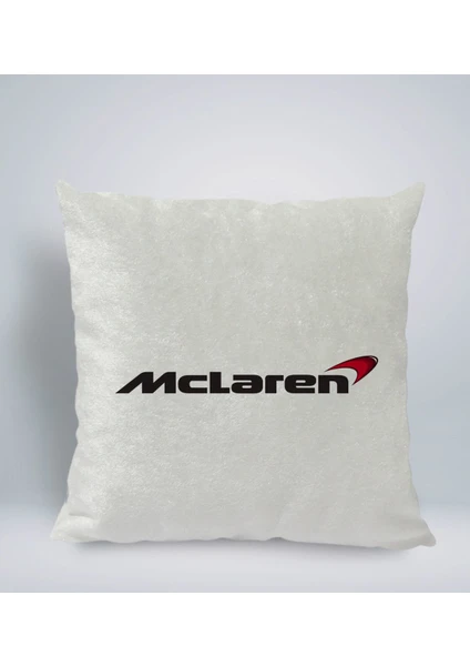 Bk Gift Mclaren Tasarımlı Kare Araç Koltuk Yastığı-1