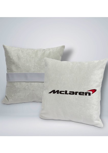 Gift Mclaren Tasarımlı Kare Araç Koltuk Yastığı-1