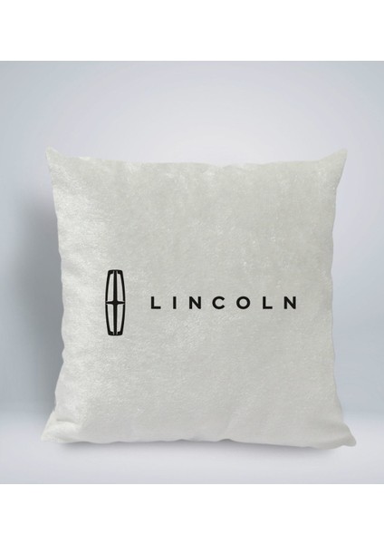 Gift Lincoln Tasarımlı Kare Araç Koltuk Yastığı-1
