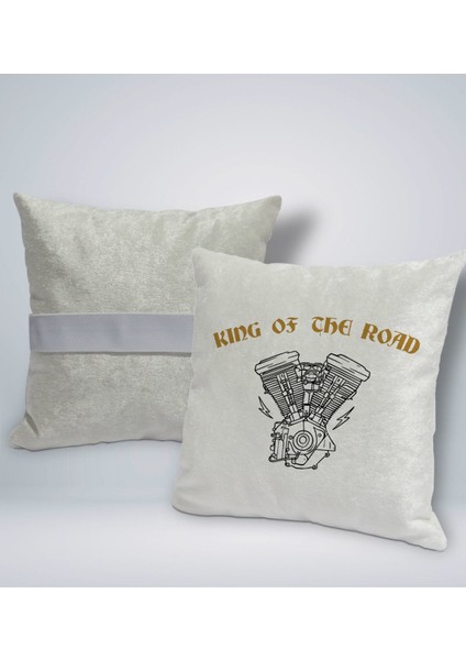 Gift King Of The Road Tasarımlı Kare Araç Koltuk Yastığı-1 fırsatları