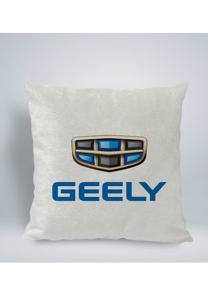 Gift Geely Tasarımlı Kare Araç Koltuk Yastığı-1