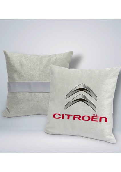 Gift Citroen Tasarımlı Kare Araç Koltuk Yastığı-1 fırsatları