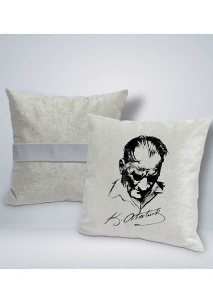 Gift Atatürk Temalı Kare Araç Koltuk Yastığı-28 fırsatları