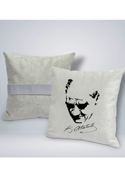 Gift Atatürk Temalı Kare Araç Koltuk Yastığı-25 fırsatları