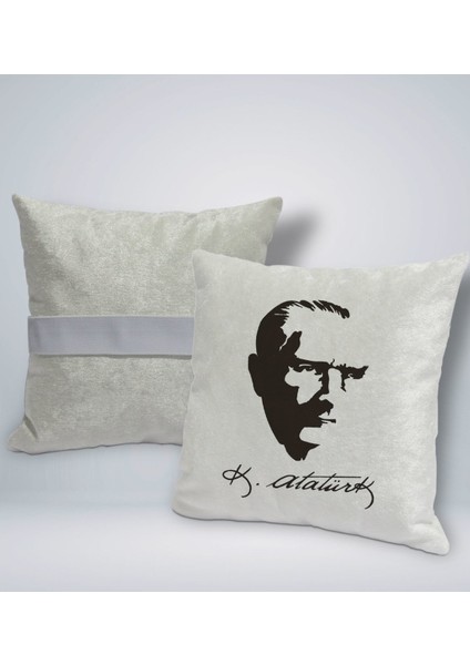 Gift Atatürk Temalı Kare Araç Koltuk Yastığı-23 fırsatları