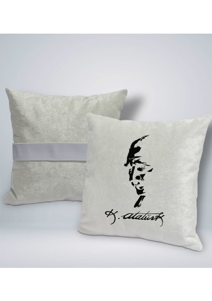 Gift Atatürk Temalı Kare Araç Koltuk Yastığı-22 fırsatları
