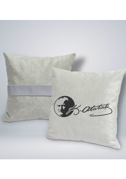 Gift Atatürk Temalı Kare Araç Koltuk Yastığı-20 fırsatları