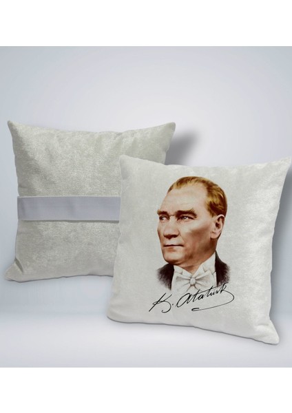 Gift Atatürk Temalı Kare Araç Koltuk Yastığı-15 fırsatları