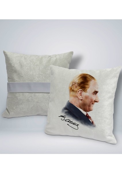 Gift Atatürk Temalı Kare Araç Koltuk Yastığı-11 fırsatları