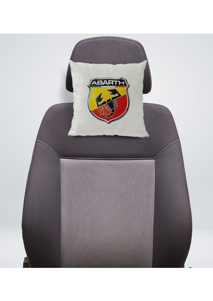 Gift Abarth Tasarımlı Kare Araç Koltuk Yastığı-1 fiyatları
