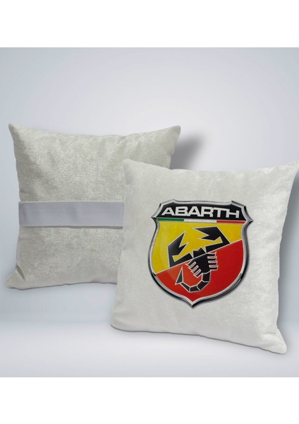 Gift Abarth Tasarımlı Kare Araç Koltuk Yastığı-1 fırsatları